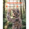 Camo Hoodie, X-Large Size, Men Pullover Hooded Sweatshirt, Moisture Wicking & Breathable, Quick-dry, Hiking Fishing Shirt with Hood