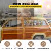 Rubber Bungee Cords, 11 Pack 9", 21 Pack 15", 21 Pack 21", Natural Rubber Tie Down Straps with S Hooks
