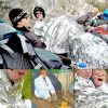 20PACK Emergency Solar Blanket Survival Safety Insulating Mylar Thermal Heat