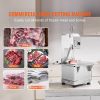 Commercial Electric Meat Bandsaw, 2200W Stainless Steel Countertop Bone Sawing Machine, Workbeach 18.5" x 20.9", 0-7.1 Inch Cutting Thickness