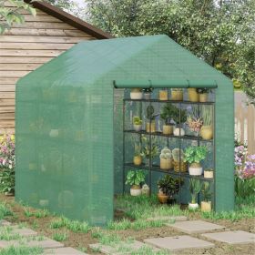 Mini Walk-in Greenhouse ( Amazon Shipping)（Prohibited by WalMart） (Option: 70485912)